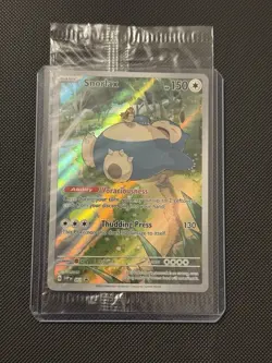 Pokemon TCG Snorlax Scarlet & Violet 151 Promo Sealed - Image 3