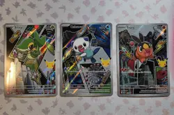 Pokemon First Partner Illistration Collection Series 1 Gen 4 Sinnoh Starters - Image 1