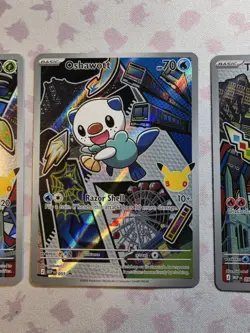 Pokemon First Partner Illistration Collection Series 1 Gen 4 Sinnoh Starters - Image 2