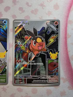 Pokemon First Partner Illistration Collection Series 1 Gen 4 Sinnoh Starters - Image 4