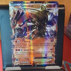 The Pokemon Company Groudon EX Ultra Rare Holo Dark Explorers 54/108 Eng 180HP - Image 1