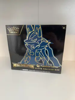 Mega Evolution Pokemon Center ETB Lucario with Acrylic Case - Image 3