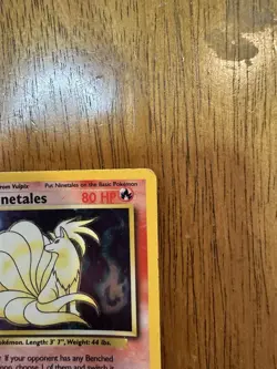 Pokemon TCG Ninetales Holo Rare Unlimited 12/102 Base Set 1999 WoTC - Image 3