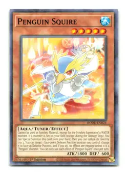 Penguin Squire - BODE-EN024 1st Edition - YuGiOh-LP - Image 1