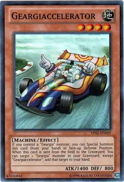 1x (NM) Geargiaccelerator - AP02-EN005 - Super Rare - Unlimited YuGiOh - Image 1
