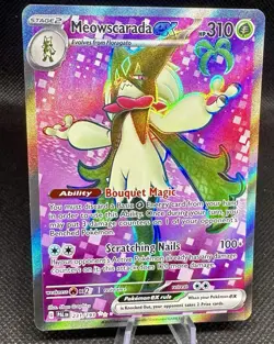 MEOWSCARADA EX 231/193 Ultra Rare PALDEA EVOLVED Pokemon Near Mint - Image 1
