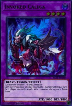 1X NM Invoked Caliga - BLAR-EN080 - Ultra Rare 1st Edition yugioh - Image 1