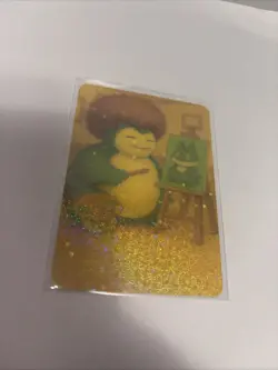 snorlax bob ross custom fan art card non tcg - Image 1