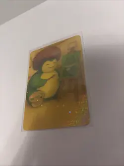 snorlax bob ross custom fan art card non tcg - Image 2