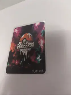 snorlax bob ross custom fan art card non tcg - Image 3