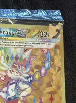 Cinderace ex 163 Sv: Scarlet & Violet Promo Cards Holo SEALED - Image 2