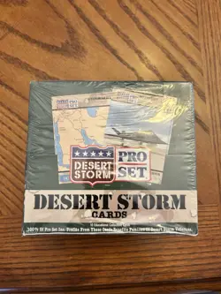 1991 Desert Storm Military Trading Cards-Bin 1 TC - Image 1