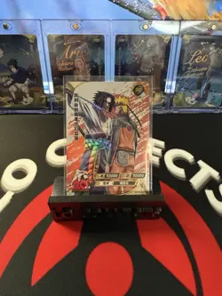 Naruto Uzumaki & Sasuke NR-PR-039 Naruto Kayou 20th Anniversary Promo Card NM - Image 1