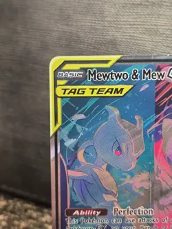 Mewtwo Mew Tag Team GX Custom fan art card - Image 5