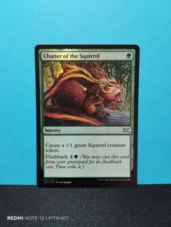 FOIL Chatter of the Squirrel / Eichhornchengeschnatter - MTG Magic - Image 1