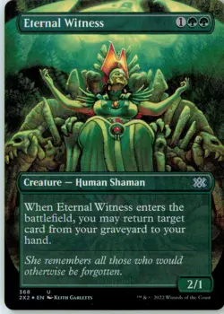 Eternal Witness (Borderless) 368 Uncommon Double Masters 2022 Foil Near Mint - Image 2