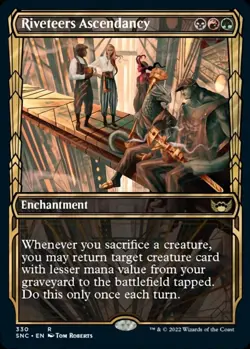 MTG Riveteers Ascendancy - Foil - Showcase, Streets of New Capenna, Moderately P - Image 1