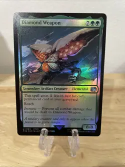 MTG Diamond Weapon FOIL #0183 Final Fantasy Uncommon NM/M - Image 1