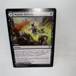 Malakir Rebirth 111 Uncommon Zendikar Rising Magic: The Gathering Lightly Played - Image 1