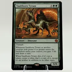 MTG Outlaws of Thunder Junction: The Big Score - Vaultborn Tyrant - BIG - NM - Image 1
