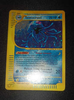 Pokemon Tentacruel H26/H32 Aquapolis - Holo Rare ENG WOTC Kusajima Vintage - Image 2