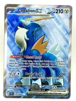 Cobalion ex 103/086 Ultra Rare Chaos Rising Pokemon Near Mint - Image 1
