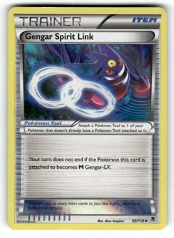Gengar Spirit Link HP 95/119 Phantom Forces Pokemon Uncommon - Image 1