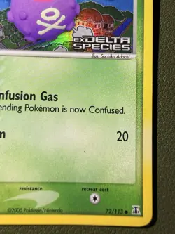 Pokemon Company Koffing 72/113 Delta Species Reverse Holo 50 HP - Image 4