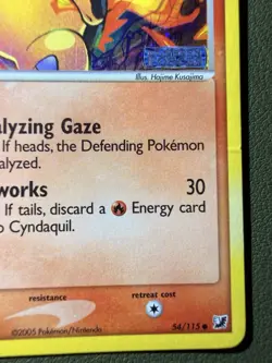 The Pokemon Company Cyndaquil 54/115 Unseen Forces Reverse Holo Common 50 HP - Image 5