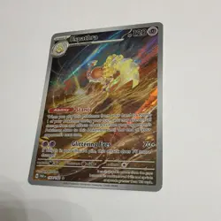 Pokemon TCG Espathra Full Art Holo Illustration Rare EN #197/182 2023 - Image 4