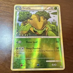 Pokemon TCG Grotle Unleashed Uncommon Holo 31/95 English 2010 - Image 1