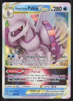 Pokemon TCG Astral Radiance #040/189 Palkia Vstar NM - Image 1