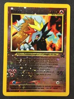 Pokemon TCG WoTC Promo #34/53 Entei LP+ (Swirl) - Image 1
