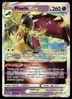 Pokemon TCG SWSH12: Silver Tempest #071/195 Mawile VSTAR NM - Image 1