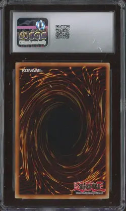 2002 Yu-Gi-Oh! Acid Trap Hole Dark Duel Stories Prismatic Secret CGC 9 MINT - Image 2