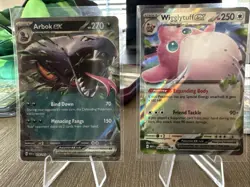 pokemon 151 wigglytuff ex 040/165 / Arbok ex 024/ 165 - Image 1