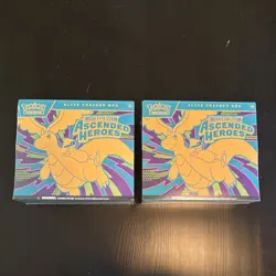 Pokemon TCG Mega Evolution: Ascended Heroes Elite Trainer Box Lot of 2 - Image 1