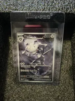 Pokemon TCG Steelix 150/132 Illustration Rare, Mega Evolution, NM/M Condition - Image 1