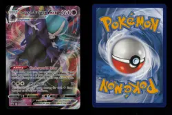SHADOW RIDER CALYREX VMAX VMAX RARE HOLO 075/198 NM POKEMON - Image 3