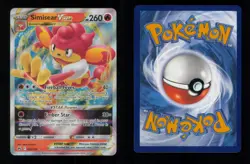 SIMISEAR VSTAR VSTAR RARE HOLO 023/159 NM POKEMON - Image 3