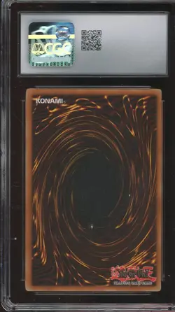 2004 Yu-Gi-Oh! Soul of Duelist Horus the Black Flame Dragon LV8 1st Ed CGC 6.5 - Image 2