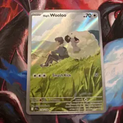 Hop's Wooloo 170/159 Sv09: Journey Together Holo Pokemon TCG - Image 1