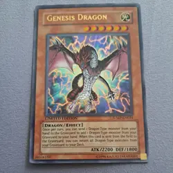 Genesis Dragon JUMP-EN034 Shonen Jump Magazine Promos Limited Edition LP - Image 1