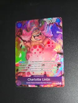 CHARLOTTE LINLIN One Piece OP08-069 Two Legends Alt Art Foil SR - Image 1