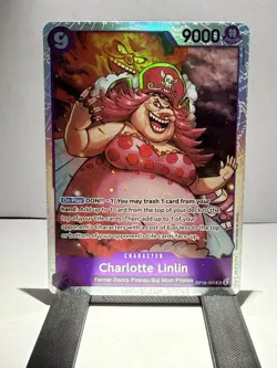 Bandai One Piece CCG Charlotte Linlin OP08-069 Two Legends Special Foil EN 9000 - Image 1