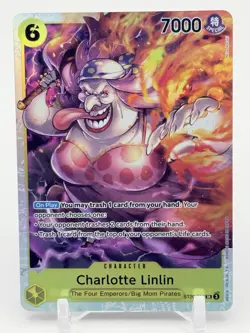 CHARLOTTE LINLIN One Piece OP08-069 Two Legends Alt Art Foil SR - Image 1