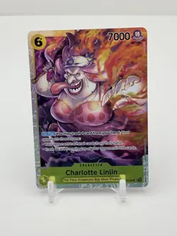 CHARLOTTE LINLIN One Piece OP08-069 Two Legends Alt Art Foil SR - Image 3