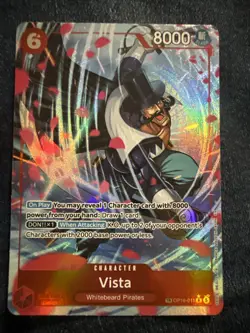 Vista Treasure Rare (TR) OP16-011 - One Piece TCG: The Time of Battle - English - Image 1