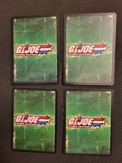 2004 G.I. Joe TCG CCG 10 Card Lot Duke Dusty, Snake Eyes, Gung-Ho - Image 2