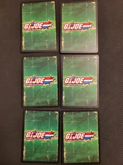 2004 G.I. Joe TCG CCG 10 Card Lot Duke Dusty, Snake Eyes, Gung-Ho - Image 4
